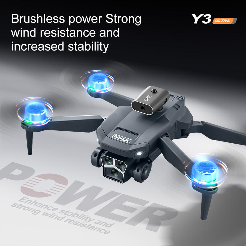 Dron Y3 Ultra con mando con pantalla