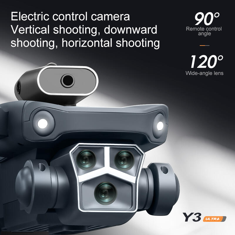 Dron Y3 Ultra con mando con pantalla