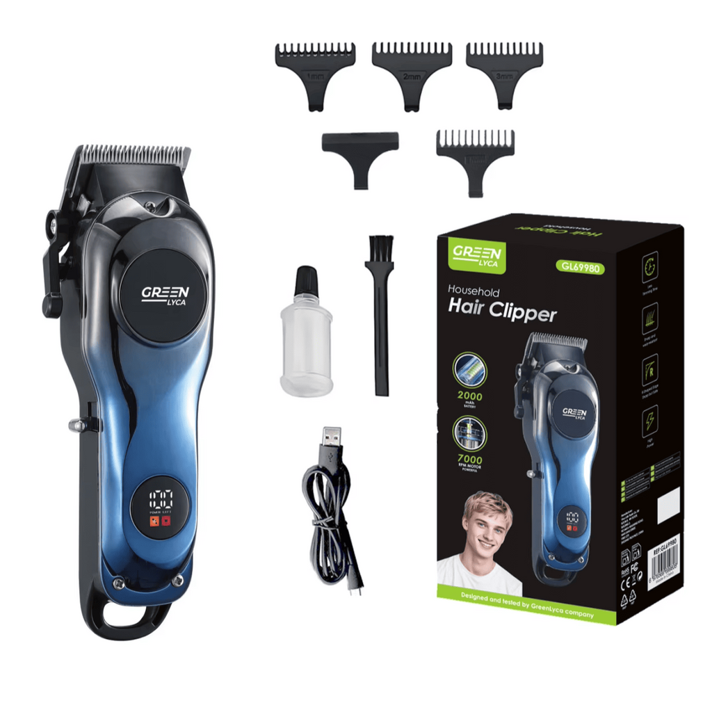 Máquina cortapelo profesional con batería de 2000 mAh
