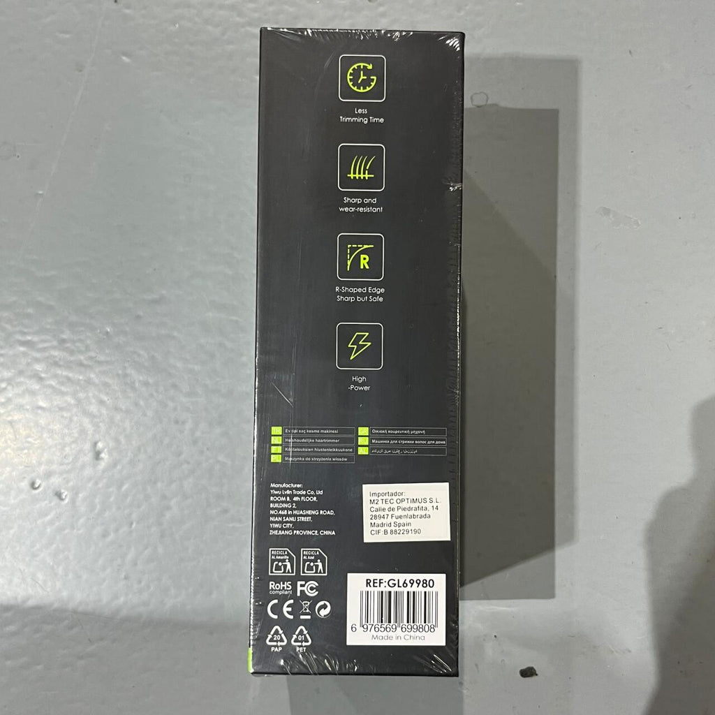 Máquina cortapelo profesional con batería de 2000 mAh