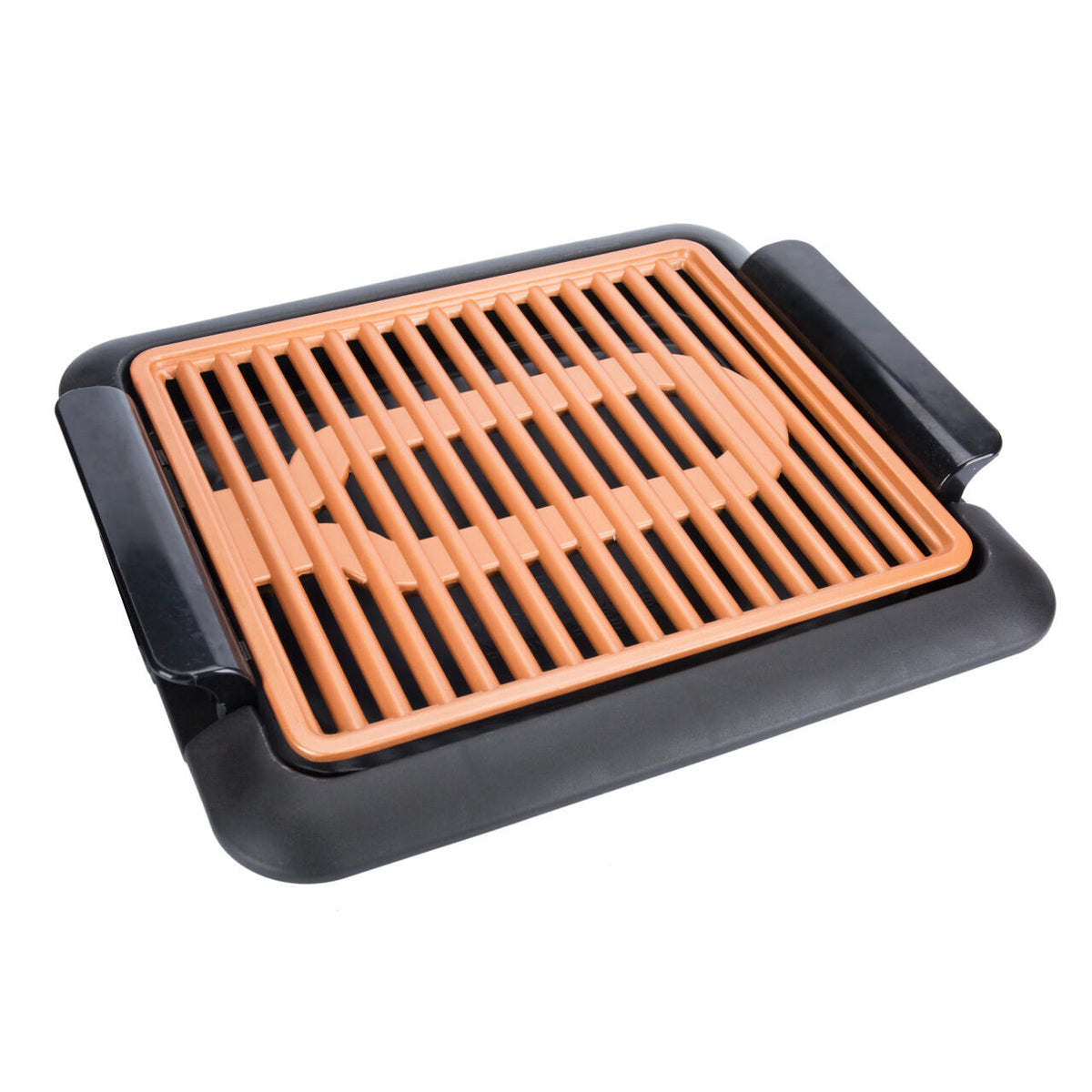 Grill eléctrico sin humo, parrilla y plancha