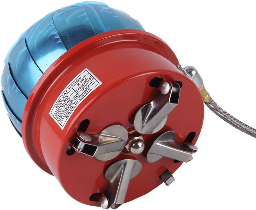Hornillo de gas portátil plegable para camping
