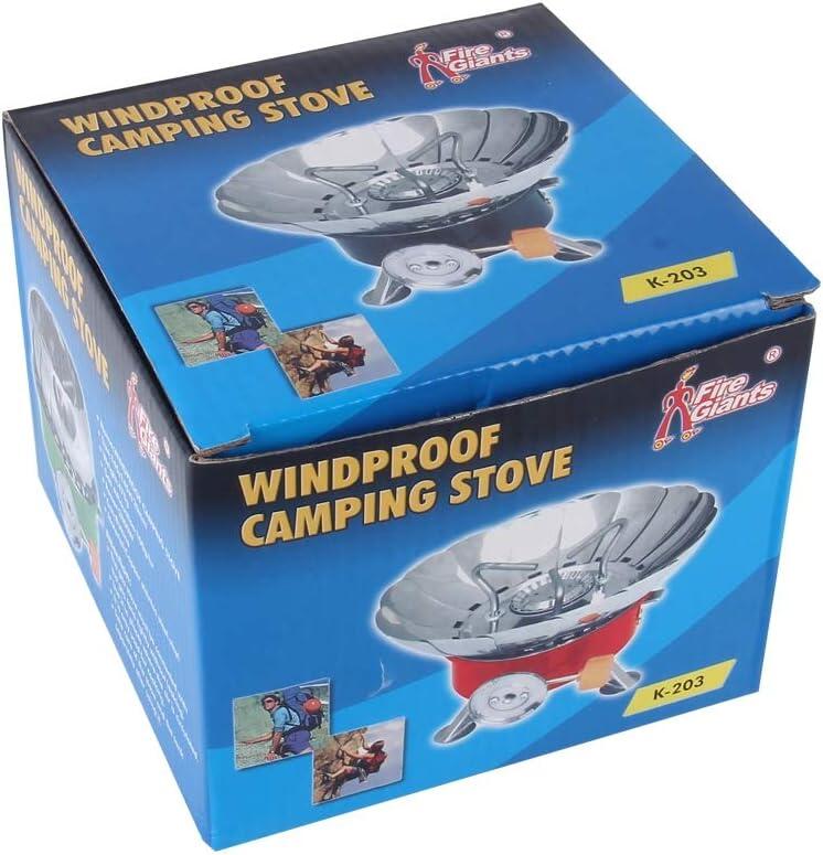 Hornillo de gas portátil plegable para camping