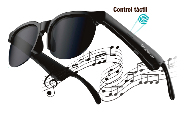 Gafas de sol inteligentes con audio Bluetooth