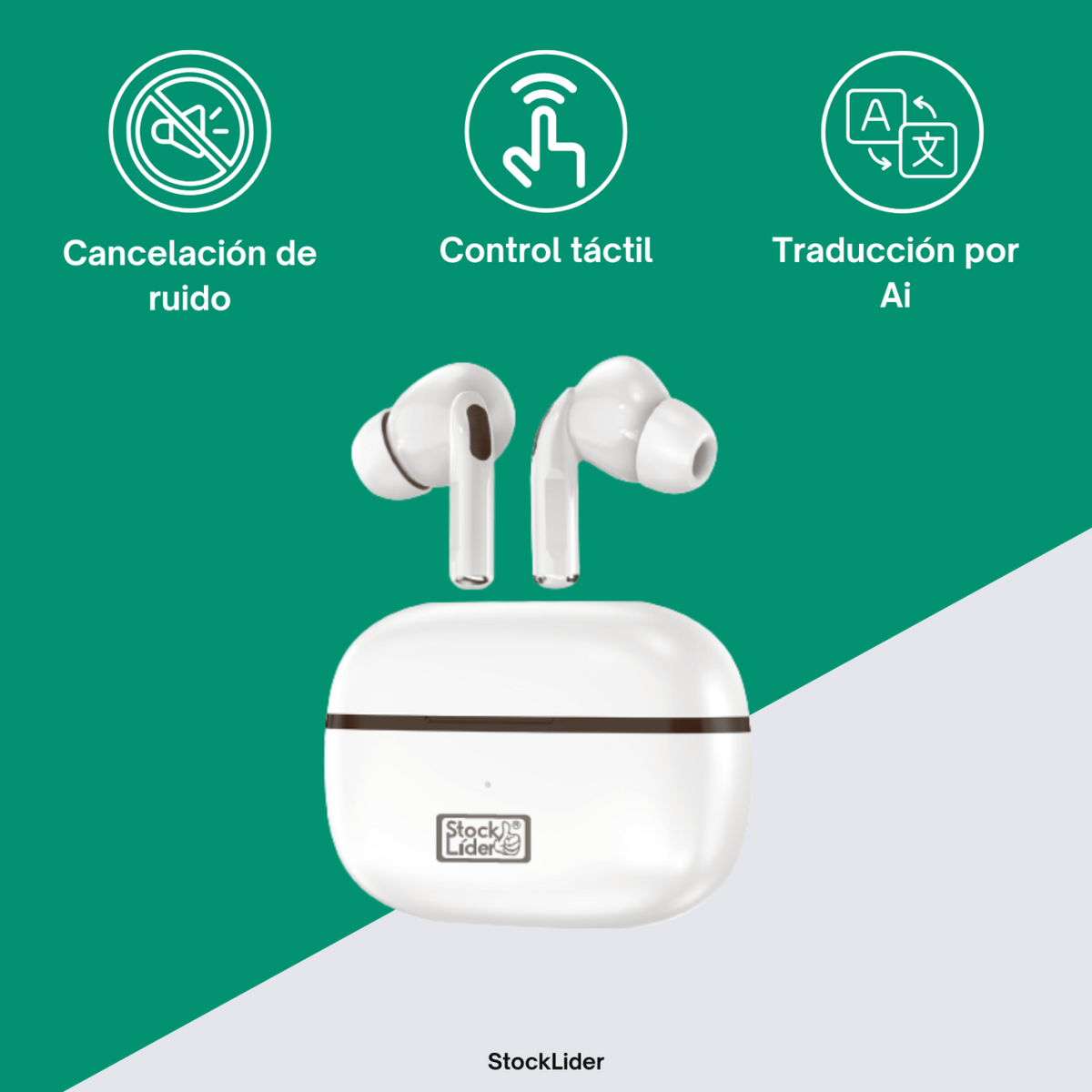Auriculares traductores con IA en tiempo real