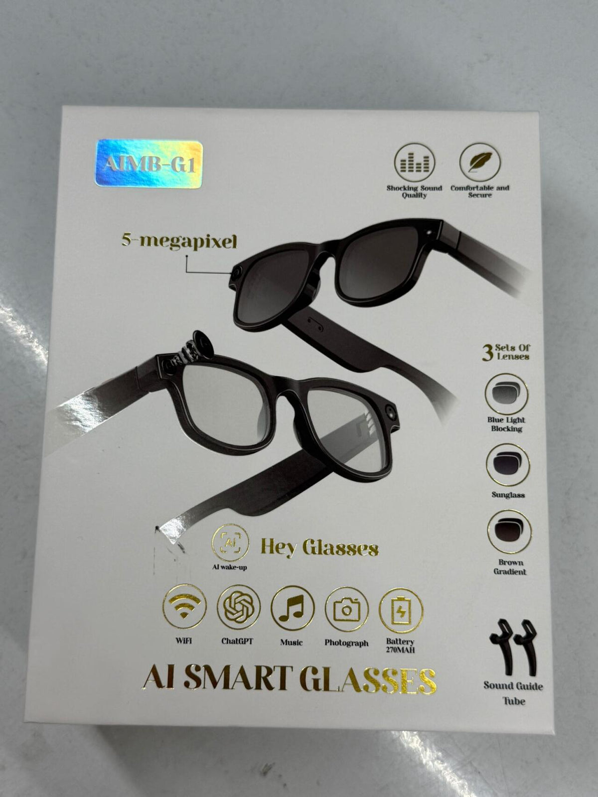 Gafas inteligentes con IA