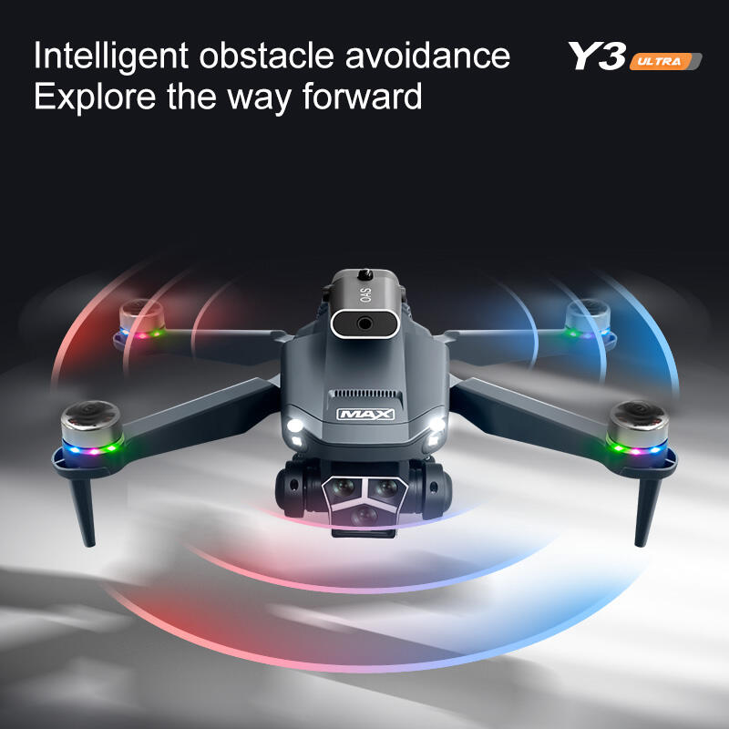 Dron Y3 Ultra con mando con pantalla