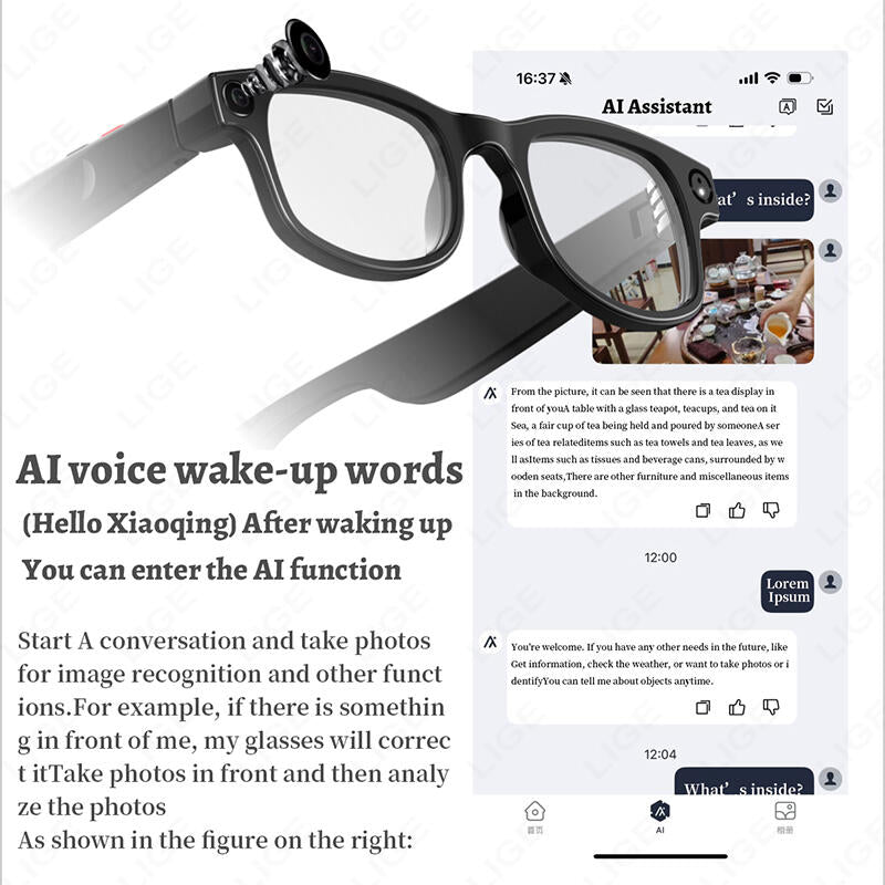 Gafas inteligentes con IA