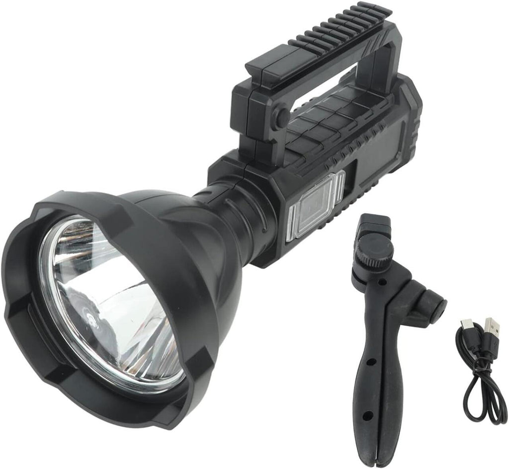 Linterna LED potente con trípode