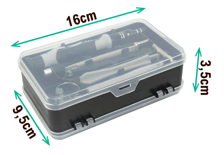 Kit de destornilladores de precisión, 120 piezas