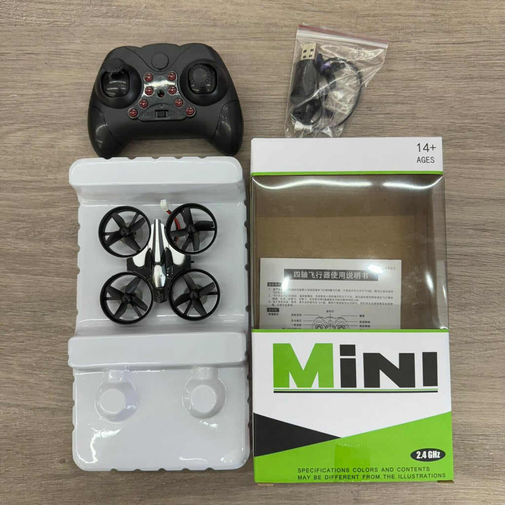 Mini dron con luces