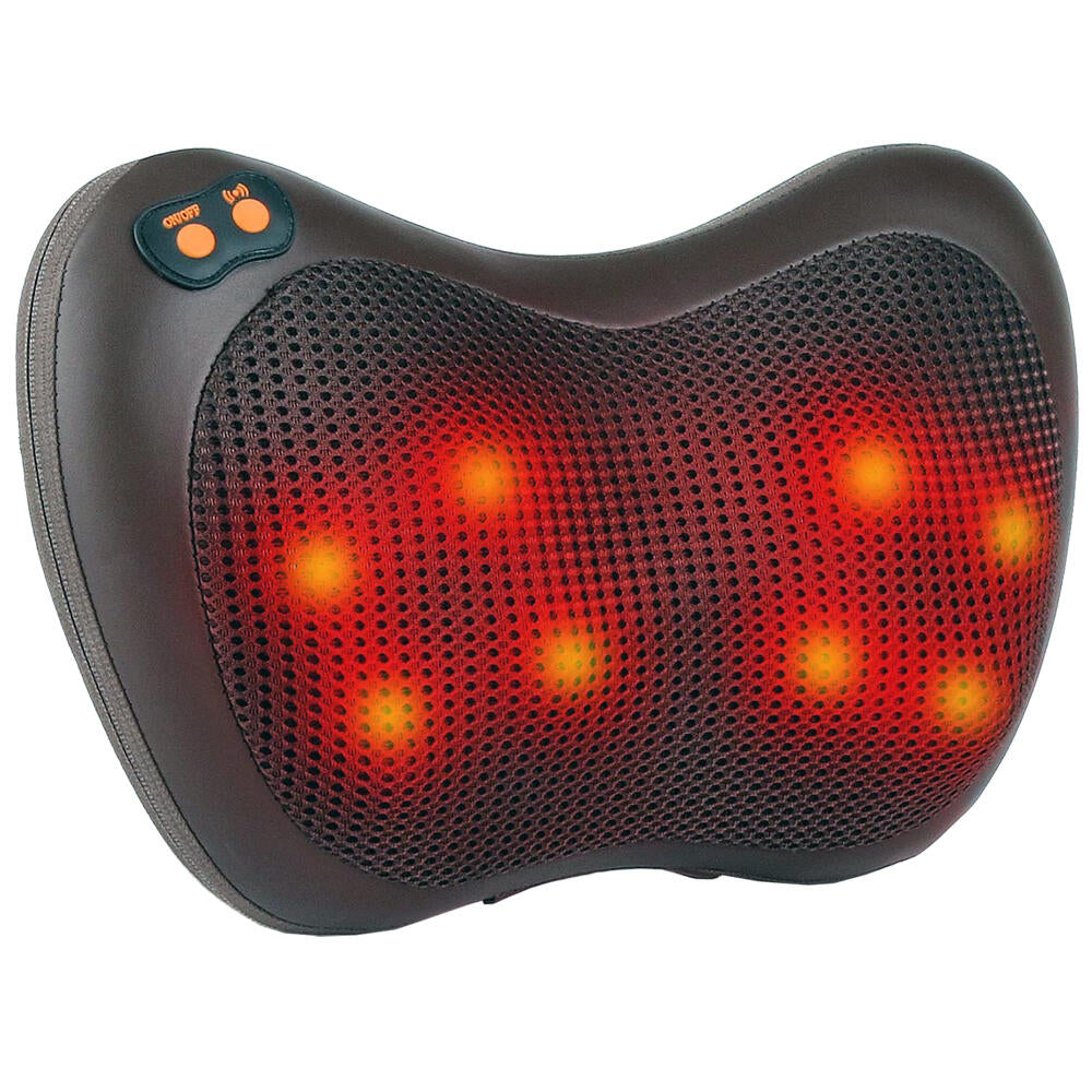 Cojín de masaje shiatsu con calor para cuello y espalda