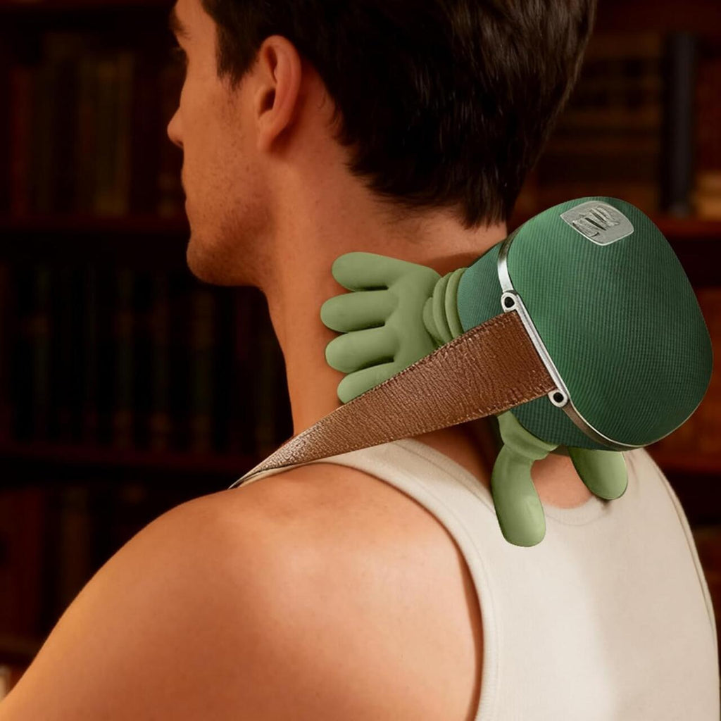 Masajeador cervical y de espalda shiatsu 4D con calor